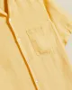 LINEN CAMP COLLAR - YELLOW sold by Portuguese Flannel