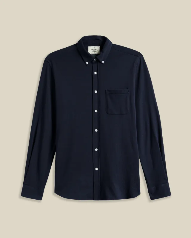 POLO SHIRT - NAVY sold by Portuguese Flannel