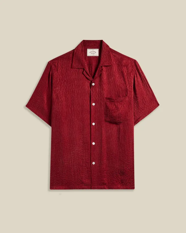 FINGER PRINT - BORDEAUX sold by Portuguese Flannel
