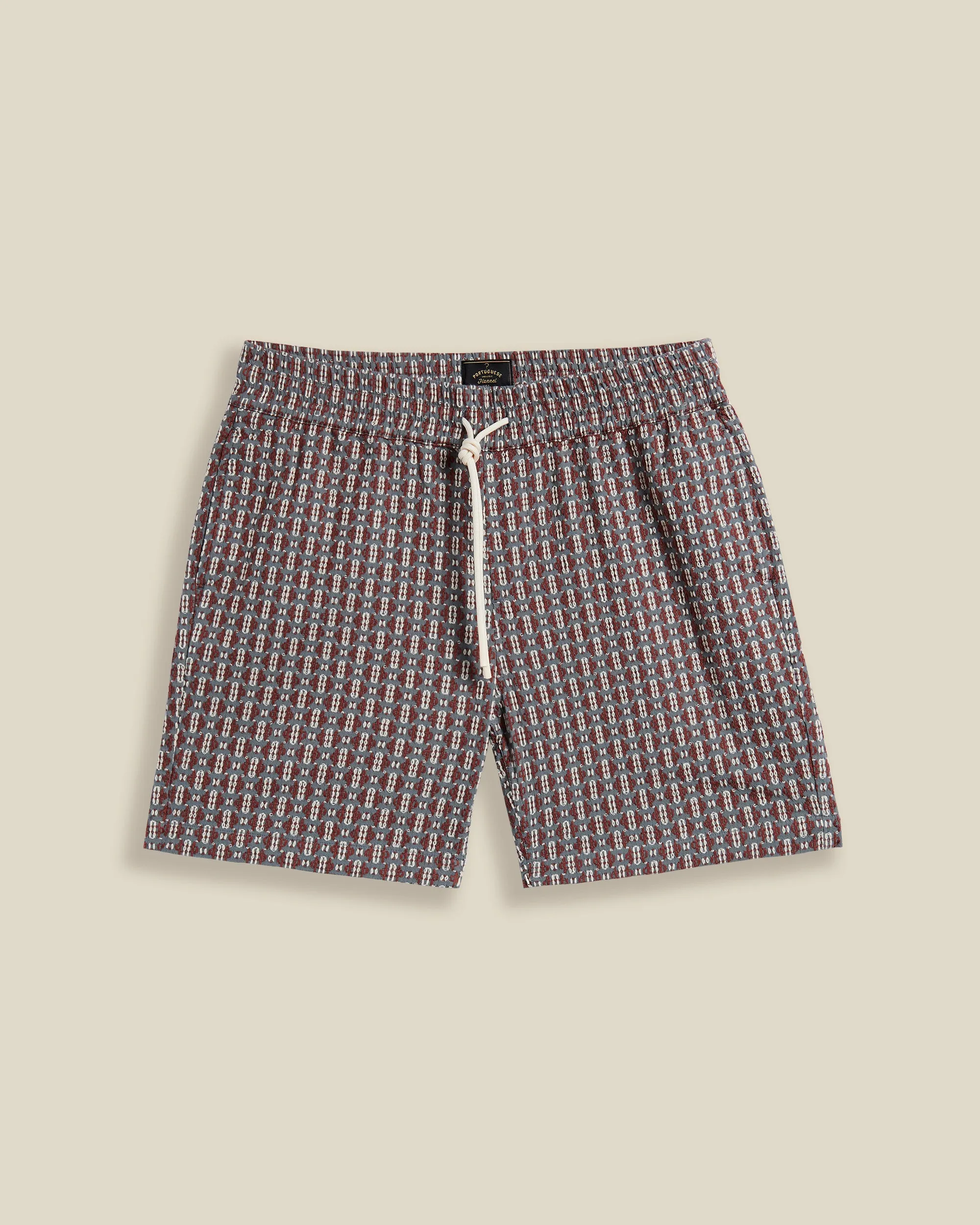 ABSTRACT TILE SHORTS sold by Portuguese Flannel