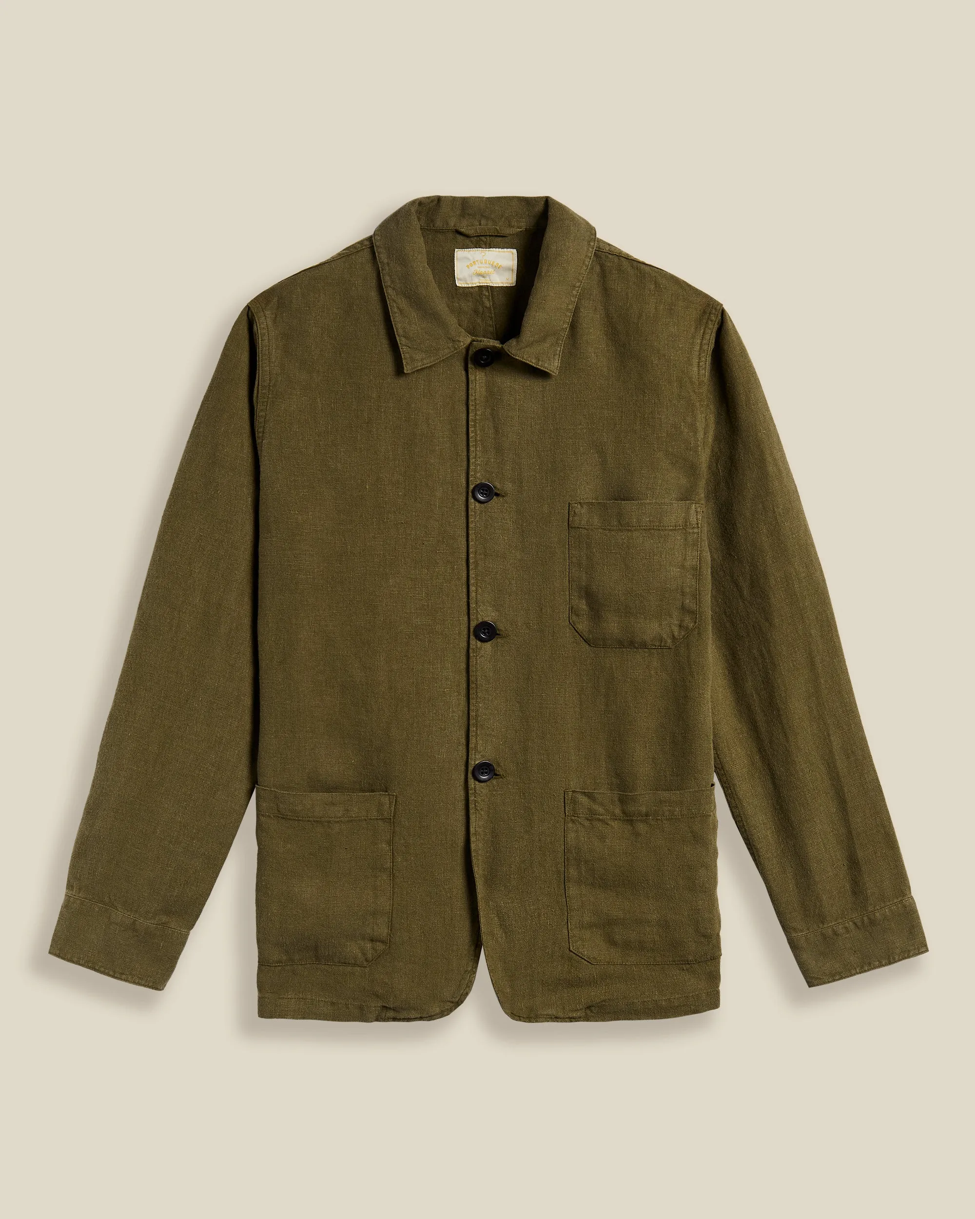 LABURA LINEN - OLIVE sold by Portuguese Flannel