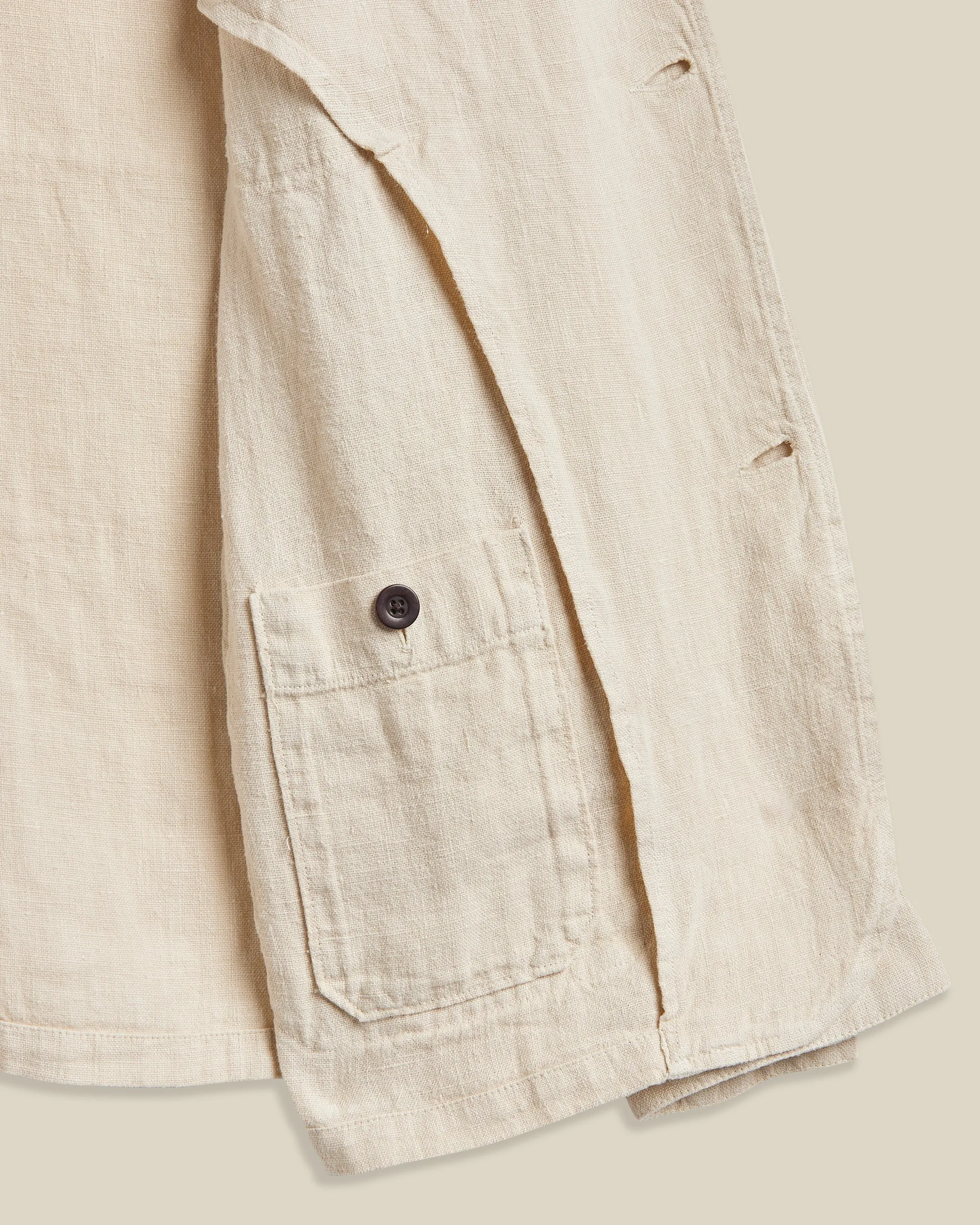 LABURA LINEN - ECRU sold by Portuguese Flannel product image thumbnail 4