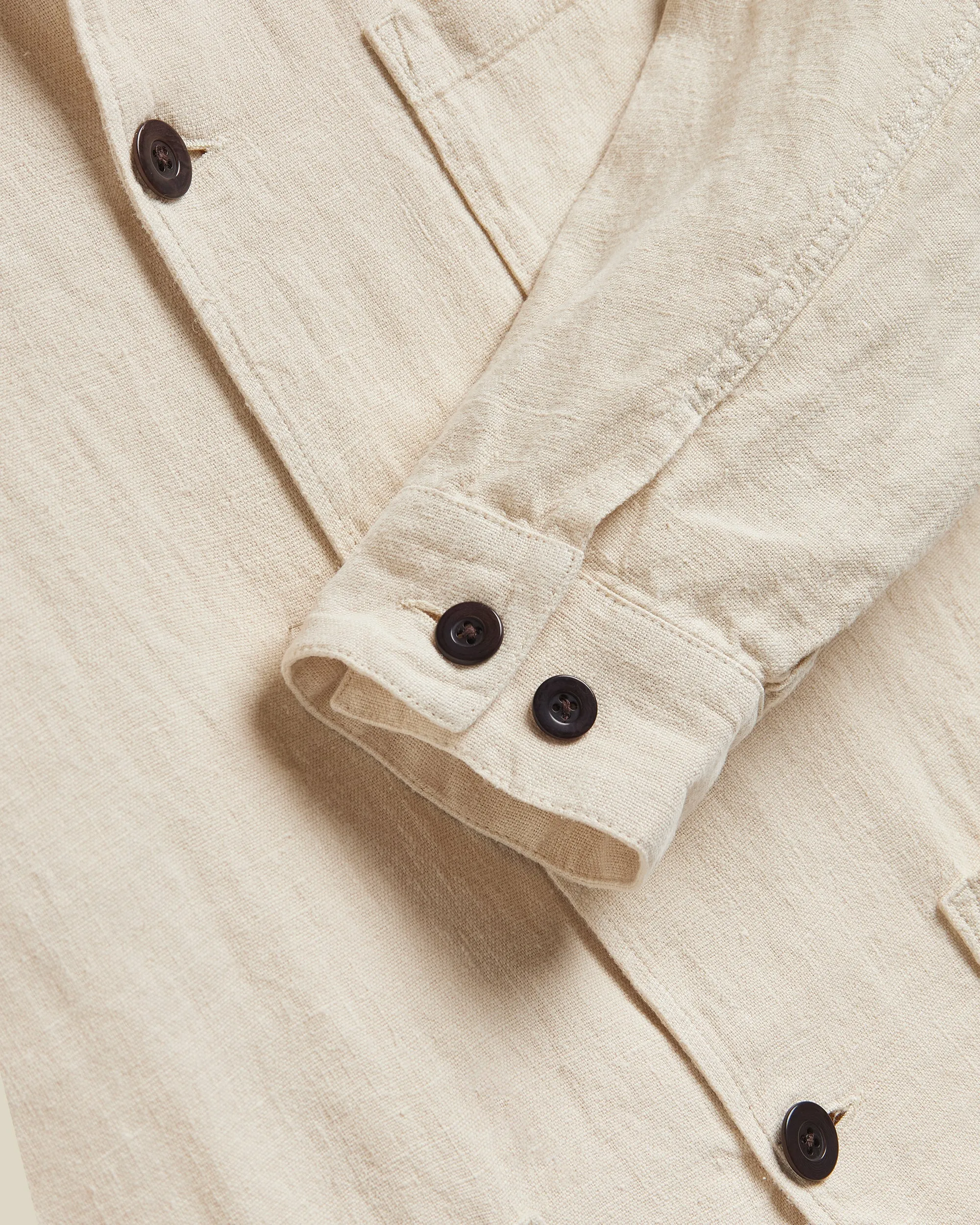 LABURA LINEN - ECRU sold by Portuguese Flannel product image thumbnail 3