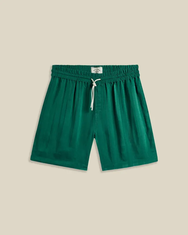 CUPRO SHORTS - GREEN sold by Portuguese Flannel