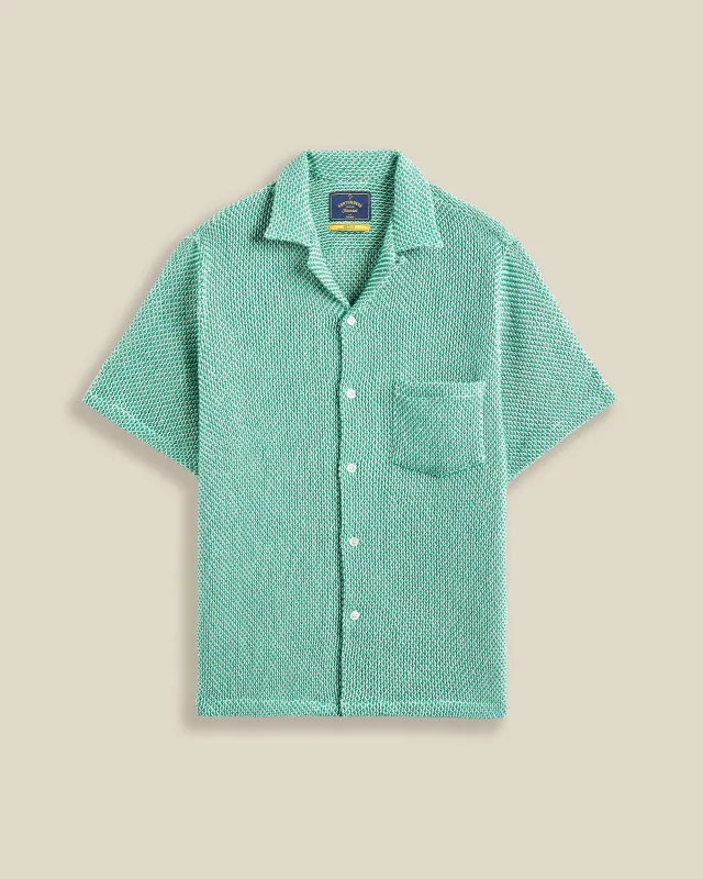 AGORA KNIT - GREEN sold by Portuguese Flannel