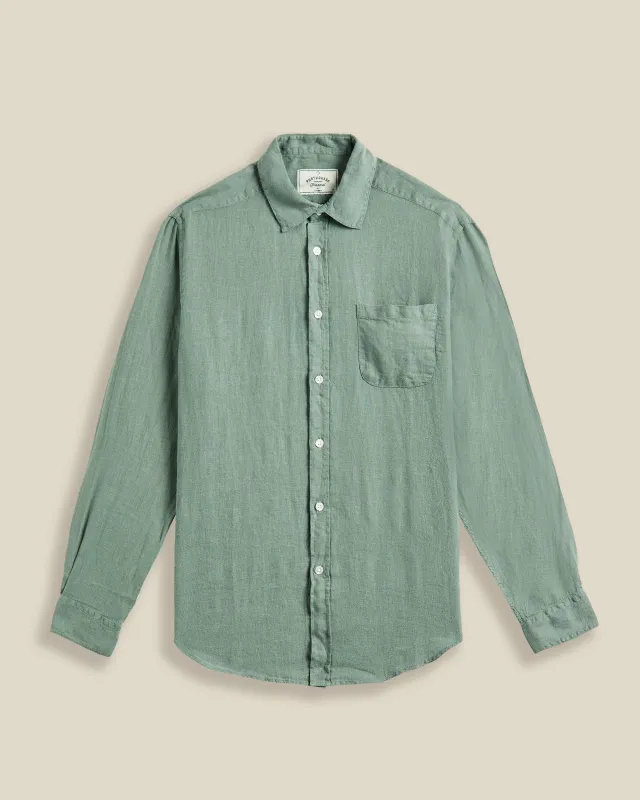LINEN - DRY GREEN sold by Portuguese Flannel
