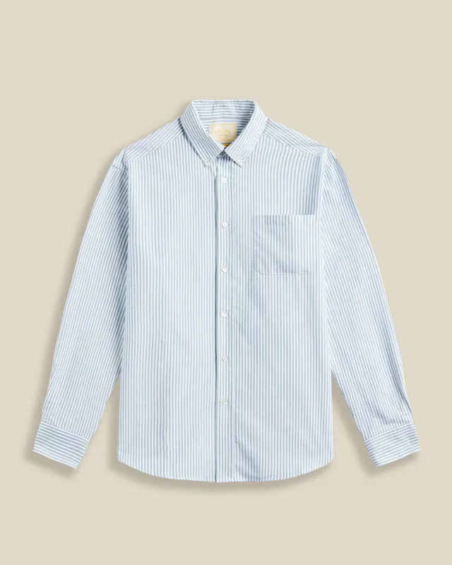 BELAVISTA STRIPE - GREEN sold by Portuguese Flannel