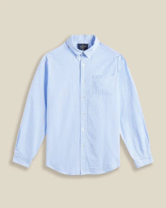 ATLANTICO STRIPE - BLUE sold by Portuguese Flannel