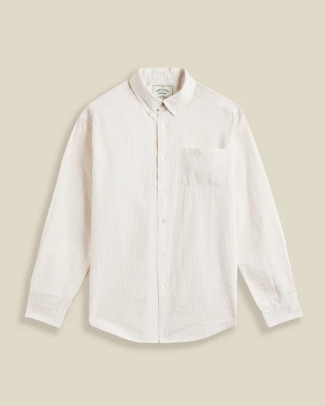 ATLANTICO STRIPE - SAND sold by Portuguese Flannel