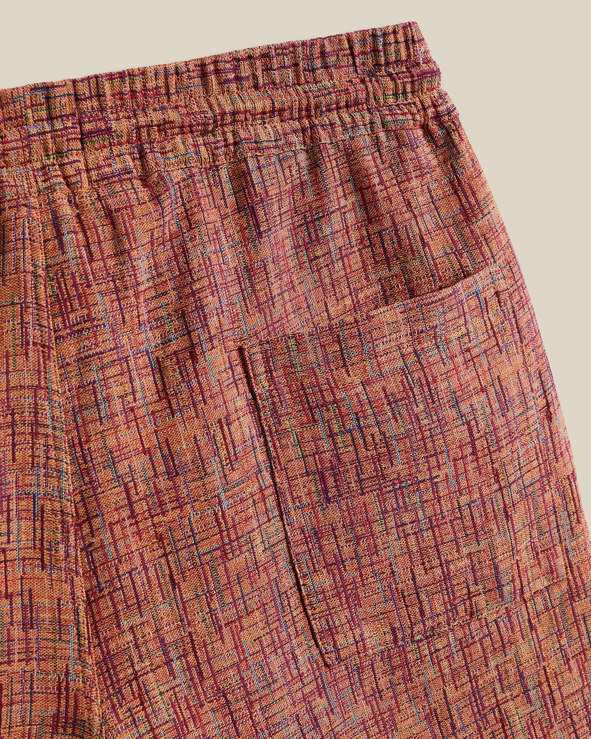 SUMMER BOUCLE SHORTS - GRAPE PRINT sold by Portuguese Flannel product image thumbnail 4