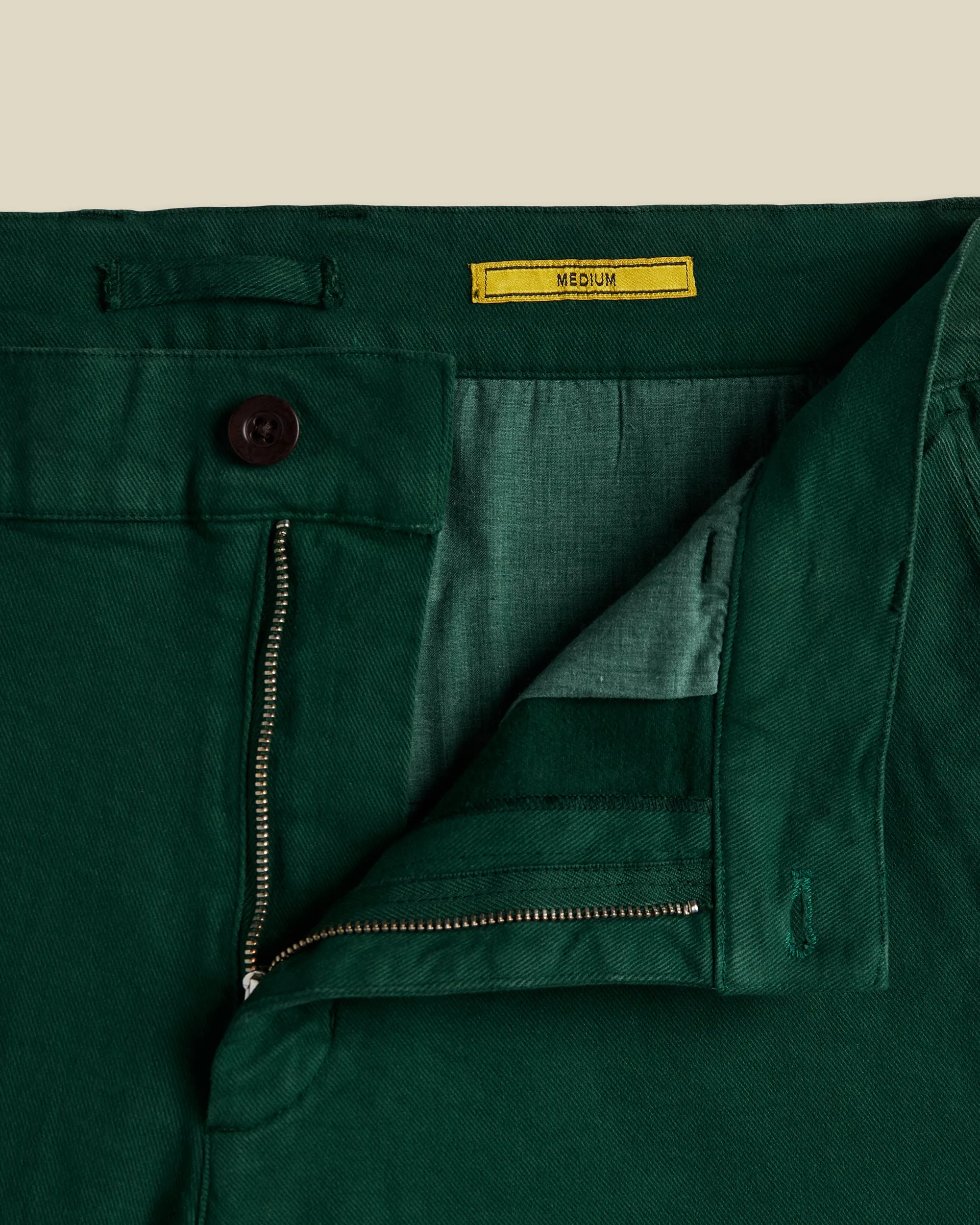Corduroy Trousers - Green sold by Portuguese Flannel product image thumbnail 3
