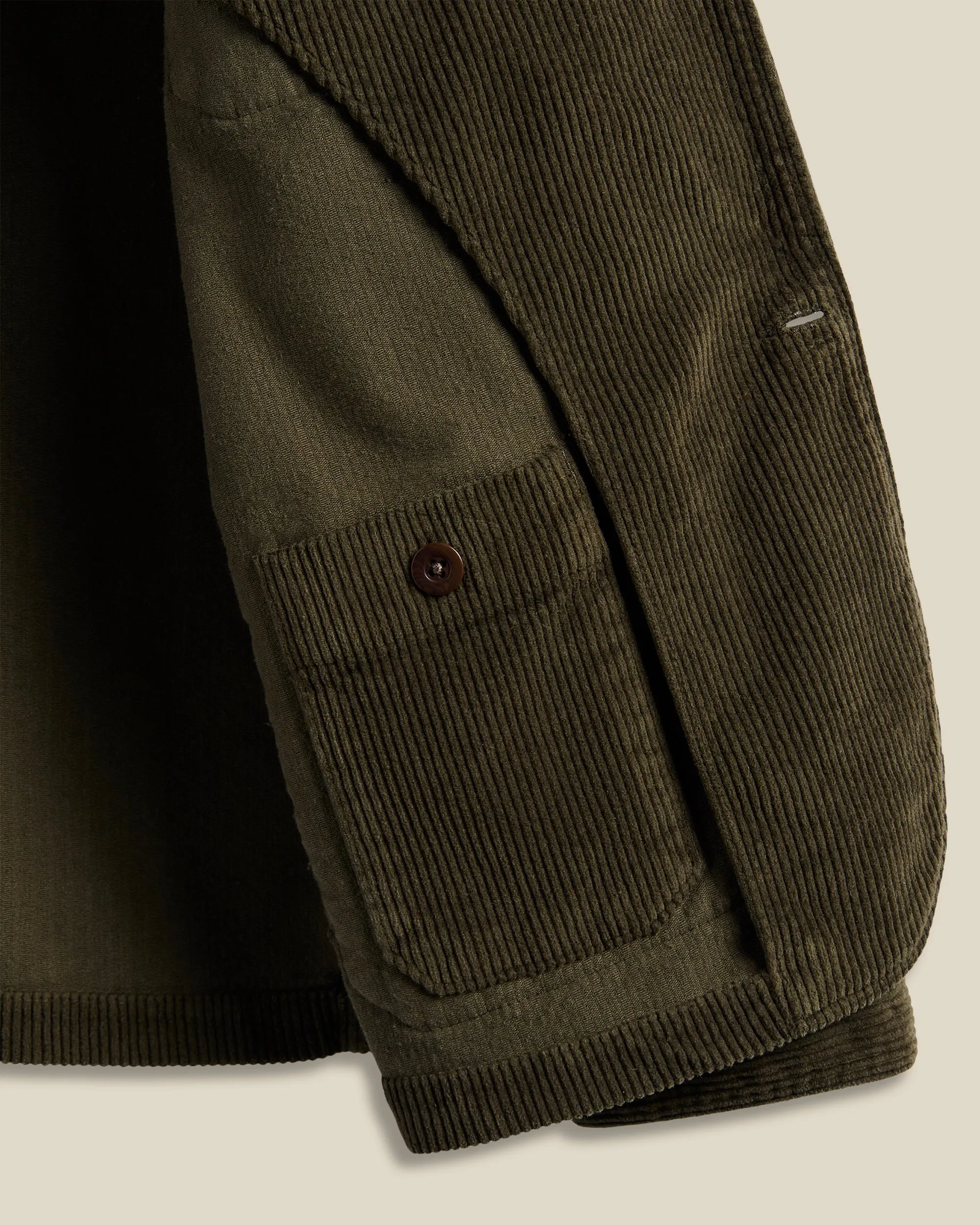 Labura Corduroy - Olive sold by Portuguese Flannel product image thumbnail 4