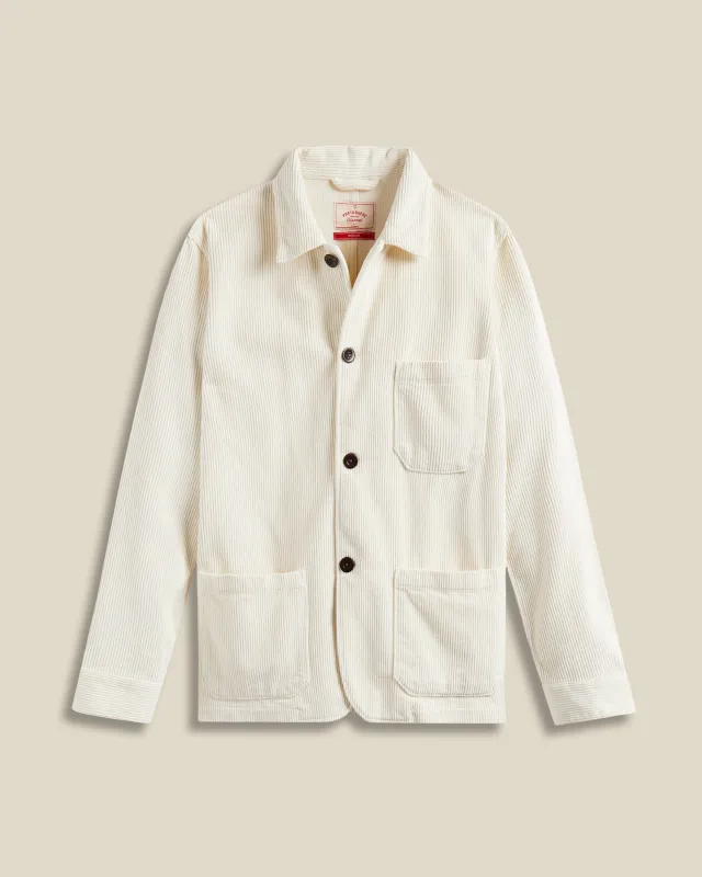 Labura Corduroy - Ecru sold by Portuguese Flannel