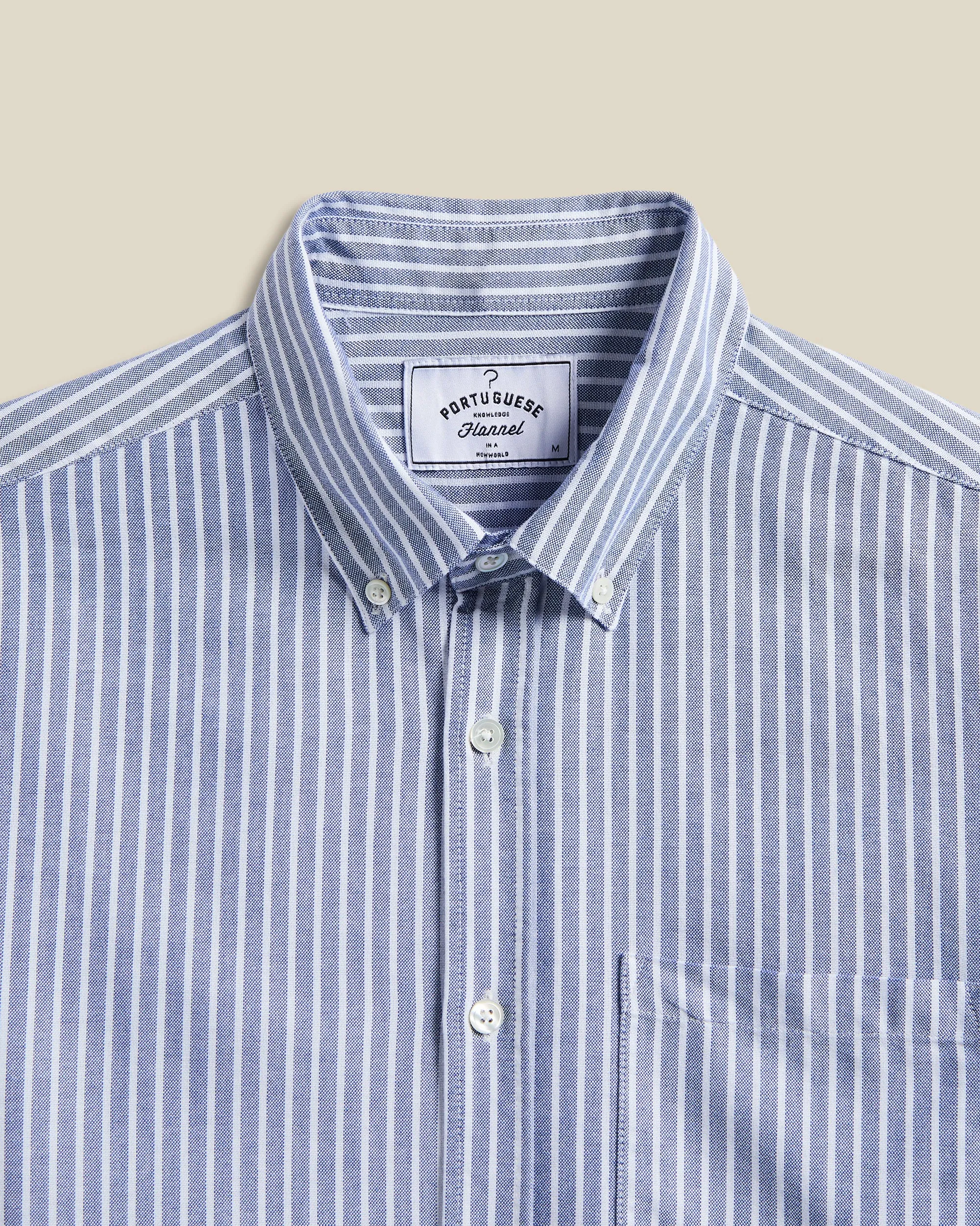Belavista Stripe - Blue sold by Portuguese Flannel product image thumbnail 2
