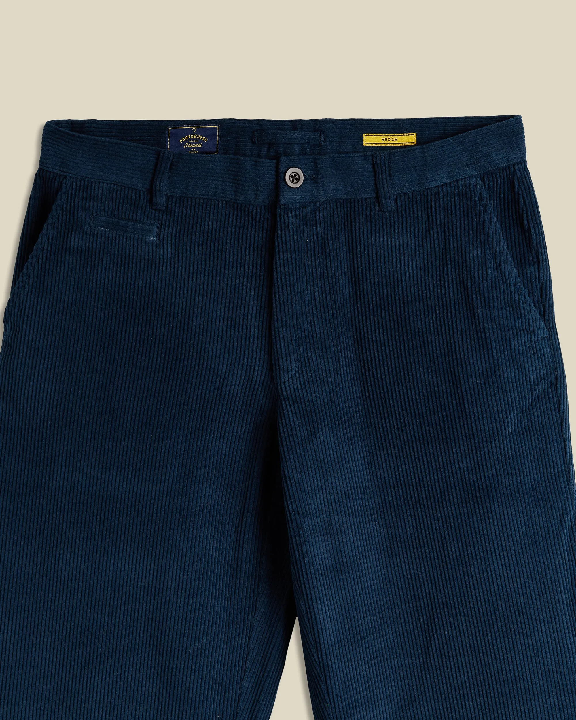 Corduroy Trousers - Navy sold by Portuguese Flannel product image thumbnail 2