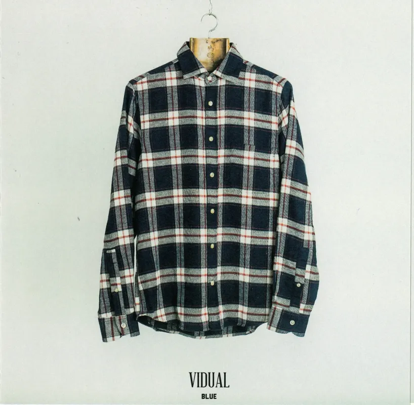 Vidual - Navy/Ercu/Red made by Portuguese Flannel