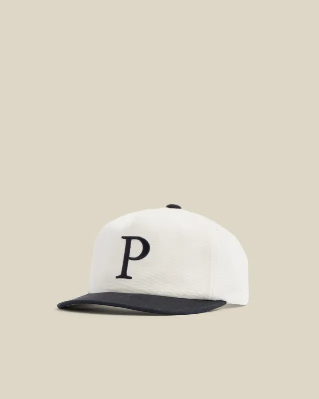 CAP CANVAS - BLACK ECRU made by Portuguese Flannel