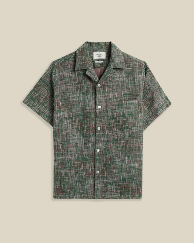 SUMMER BOUCLE - GREEN made by Portuguese Flannel