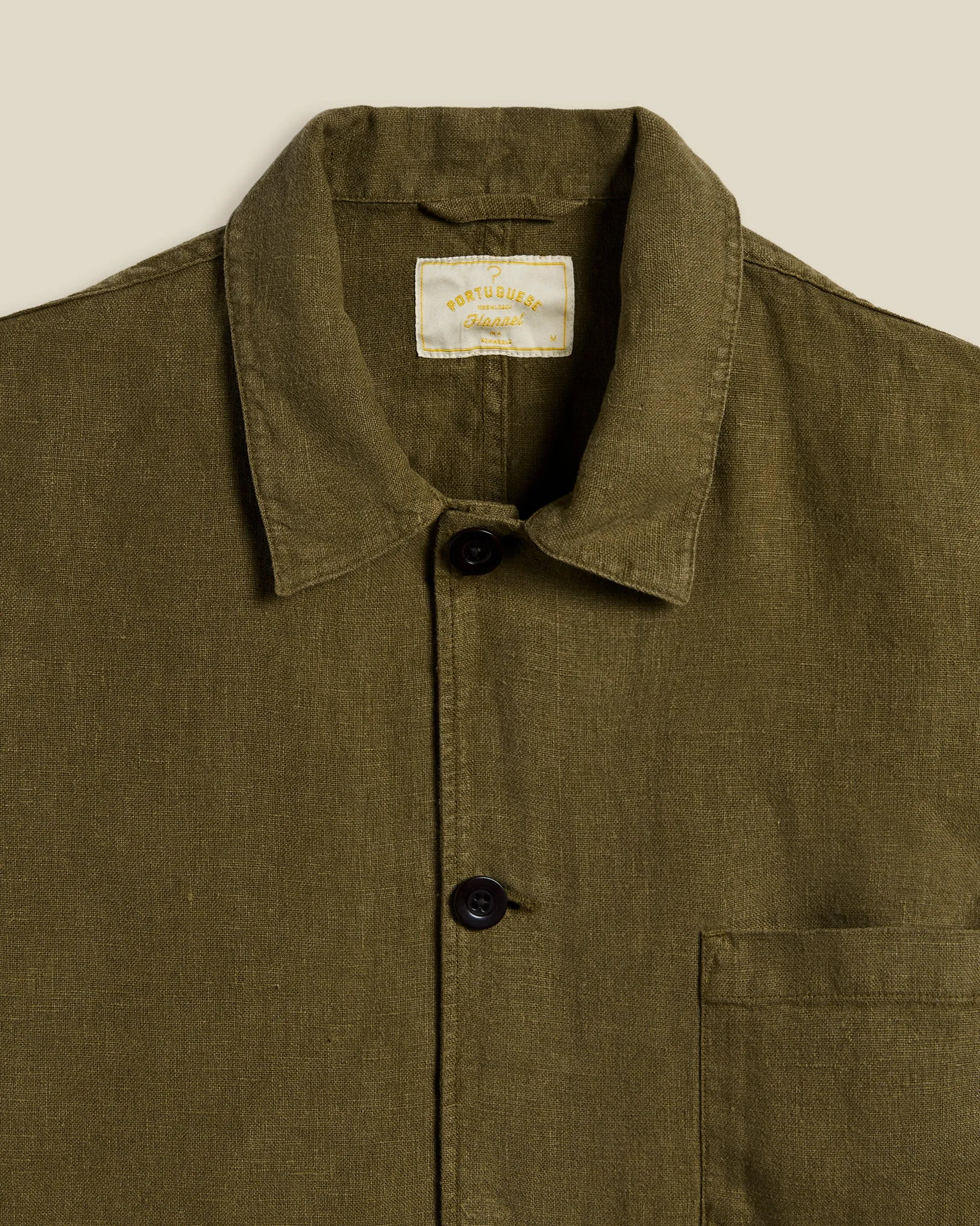 LABURA LINEN - OLIVE sold by Portuguese Flannel product image thumbnail 2