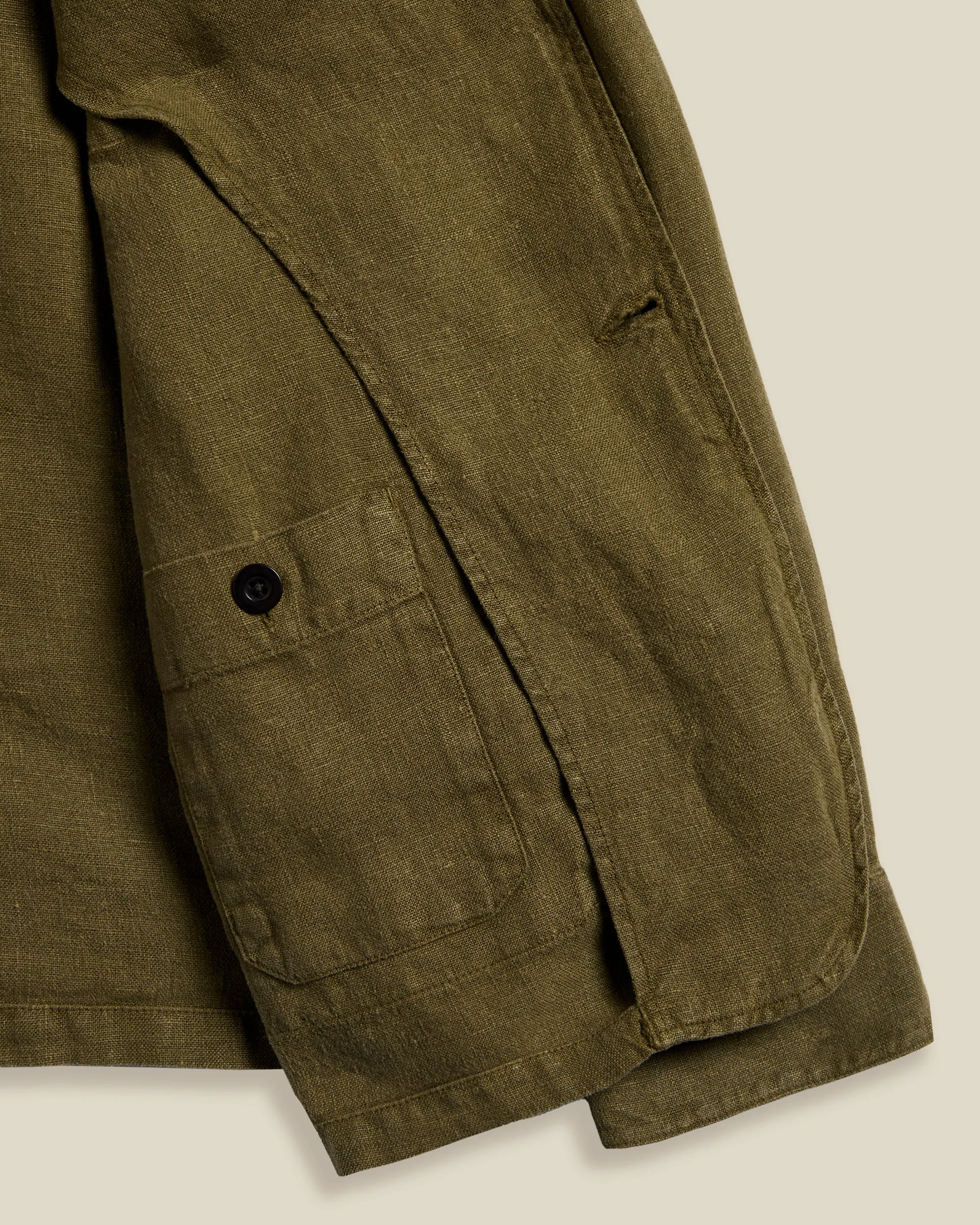 LABURA LINEN - OLIVE sold by Portuguese Flannel product image thumbnail 4
