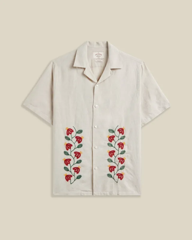 BRANCH EMBROIDERY made by Portuguese Flannel