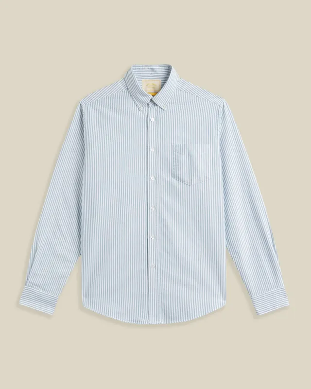 BELAVISTA STRIPE - GREEN made by Portuguese Flannel