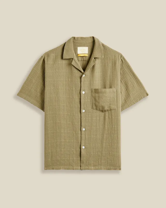GRAIN - KHAKI made by Portuguese Flannel