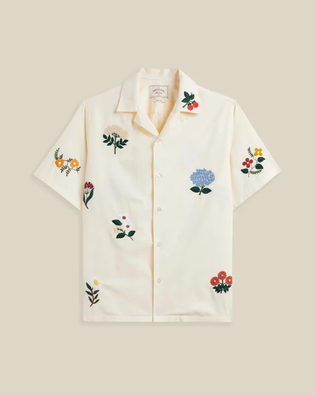 EMBROIDERY FLOWERS made by Portuguese Flannel