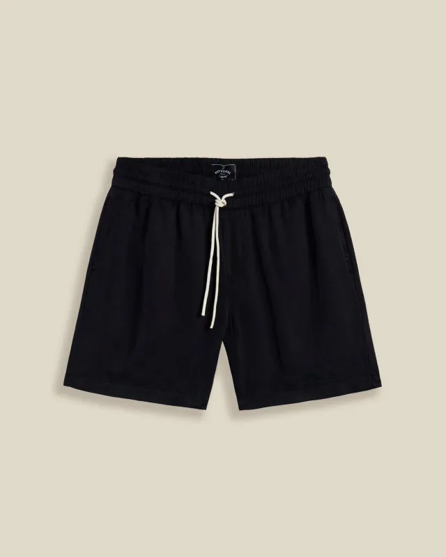 DOGTOWN SHORTS - BLACK made by Portuguese Flannel