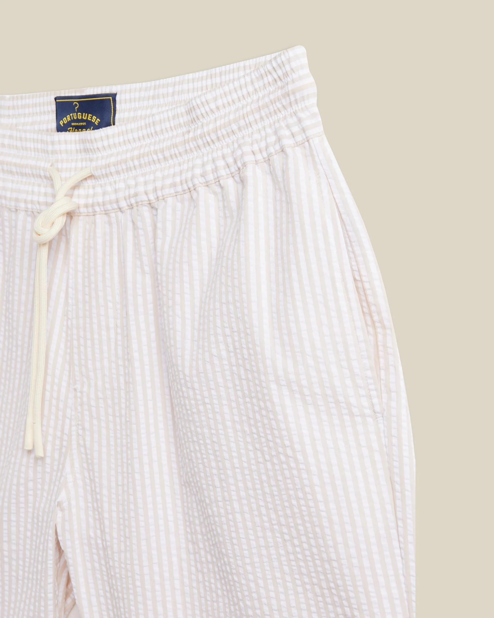 ATLANTICO STRIPE SHORTS - SAND sold by Portuguese Flannel product image thumbnail 3