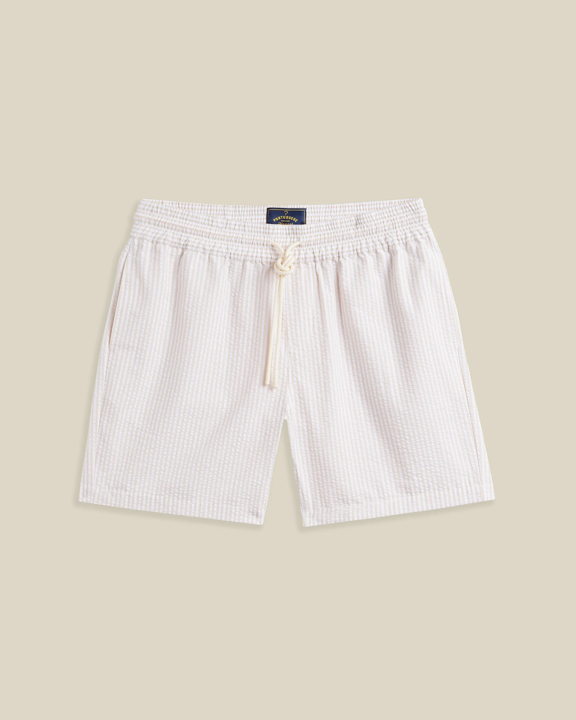 ATLANTICO STRIPE SHORTS - SAND sold by Portuguese Flannel
