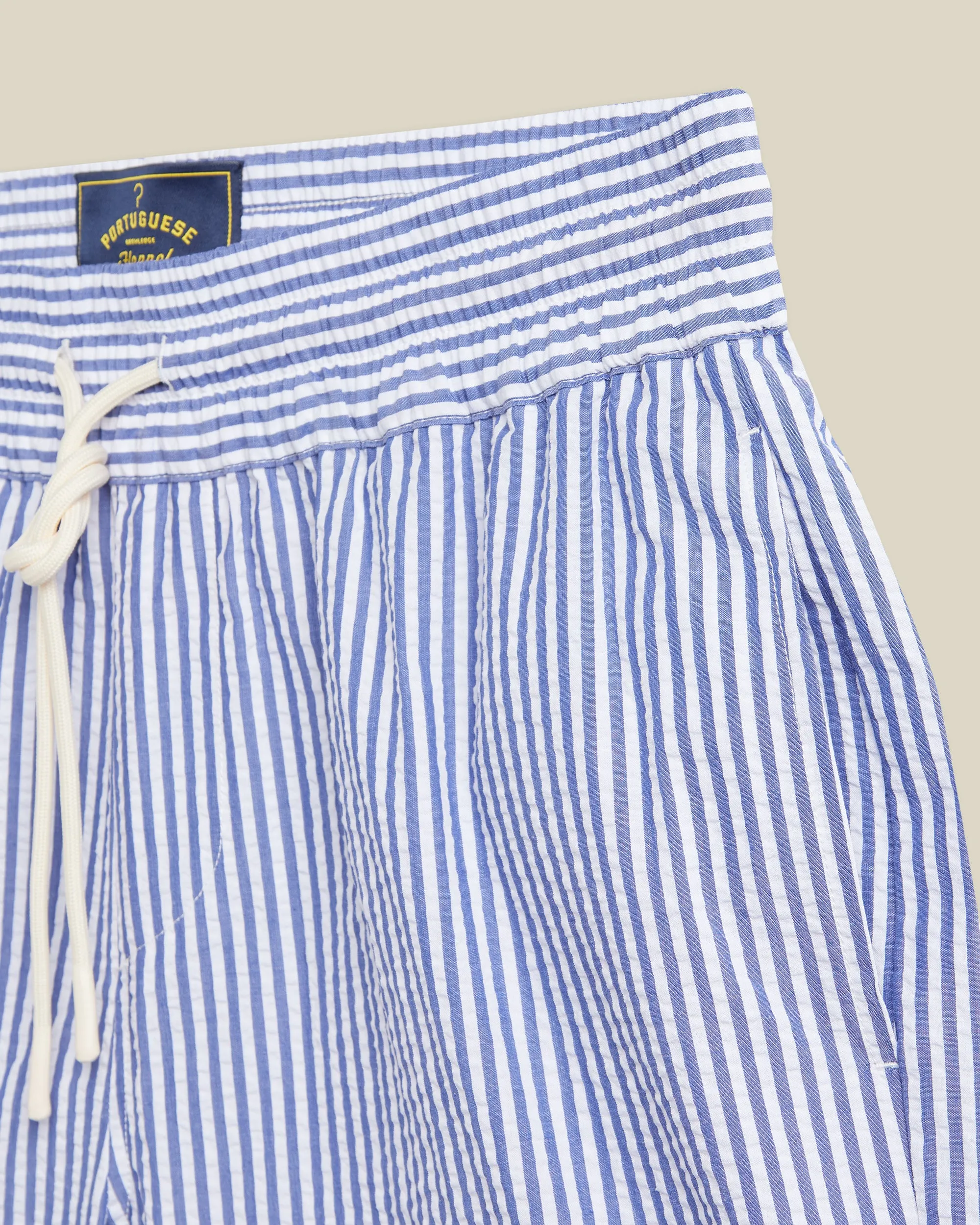 ATLANTICO STRIPE SHORTS - BLUE sold by Portuguese Flannel product image thumbnail 3