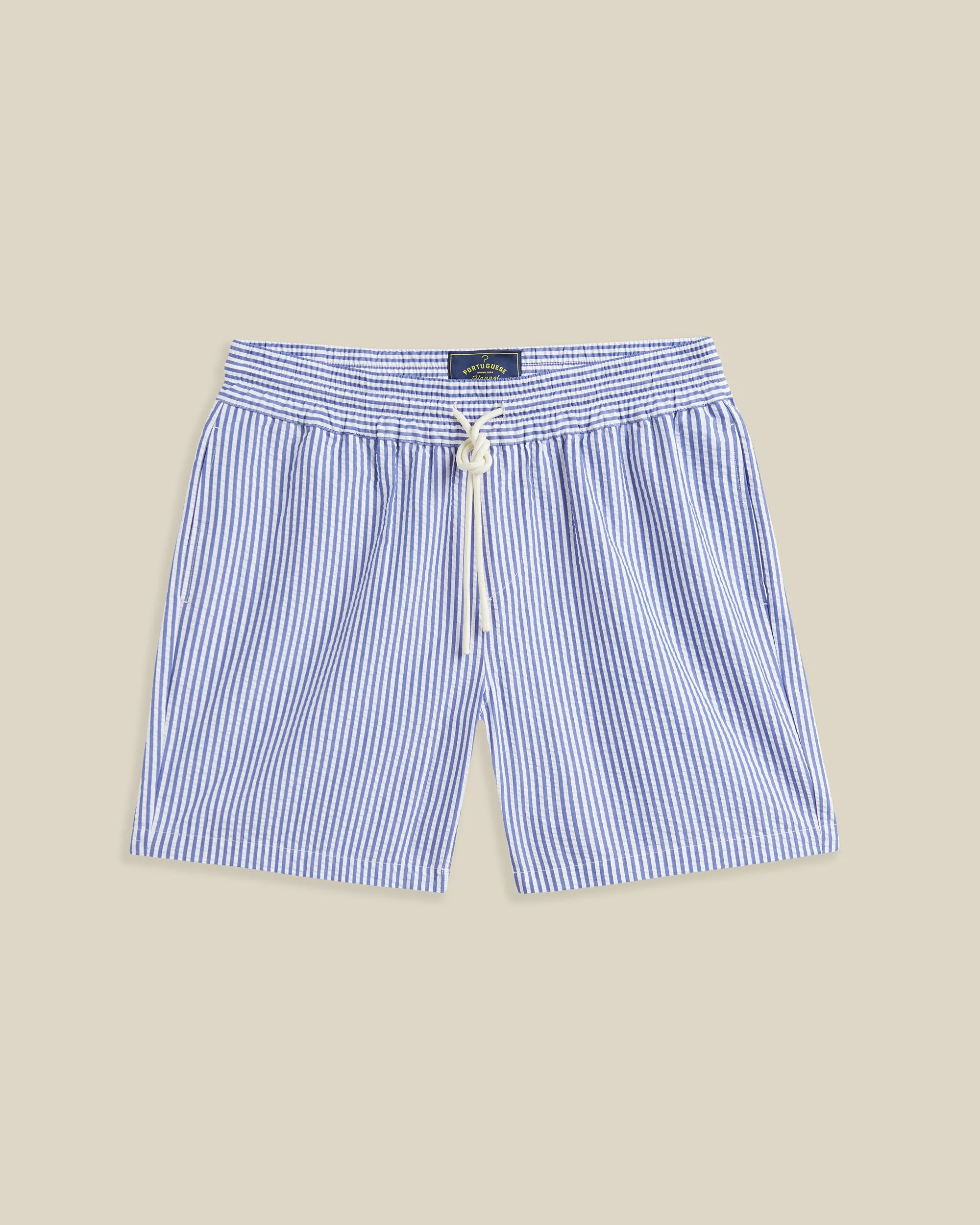 ATLANTICO STRIPE SHORTS - BLUE sold by Portuguese Flannel