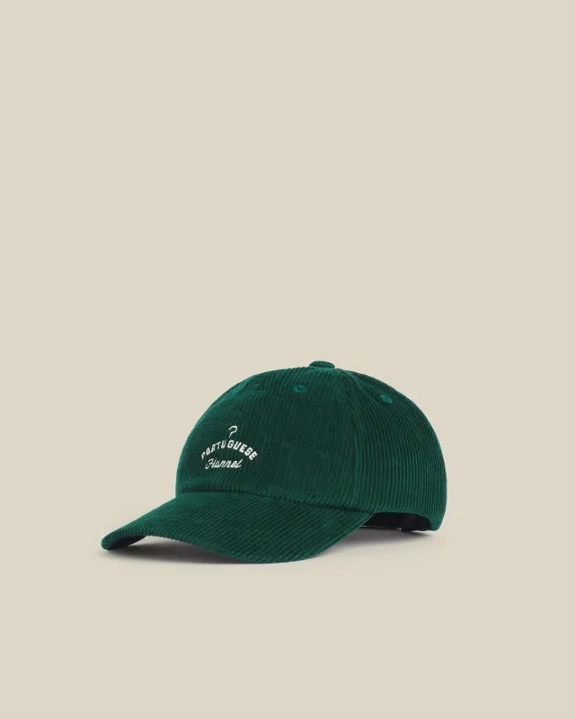 Cap Corduroy - Green made by Portuguese Flannel