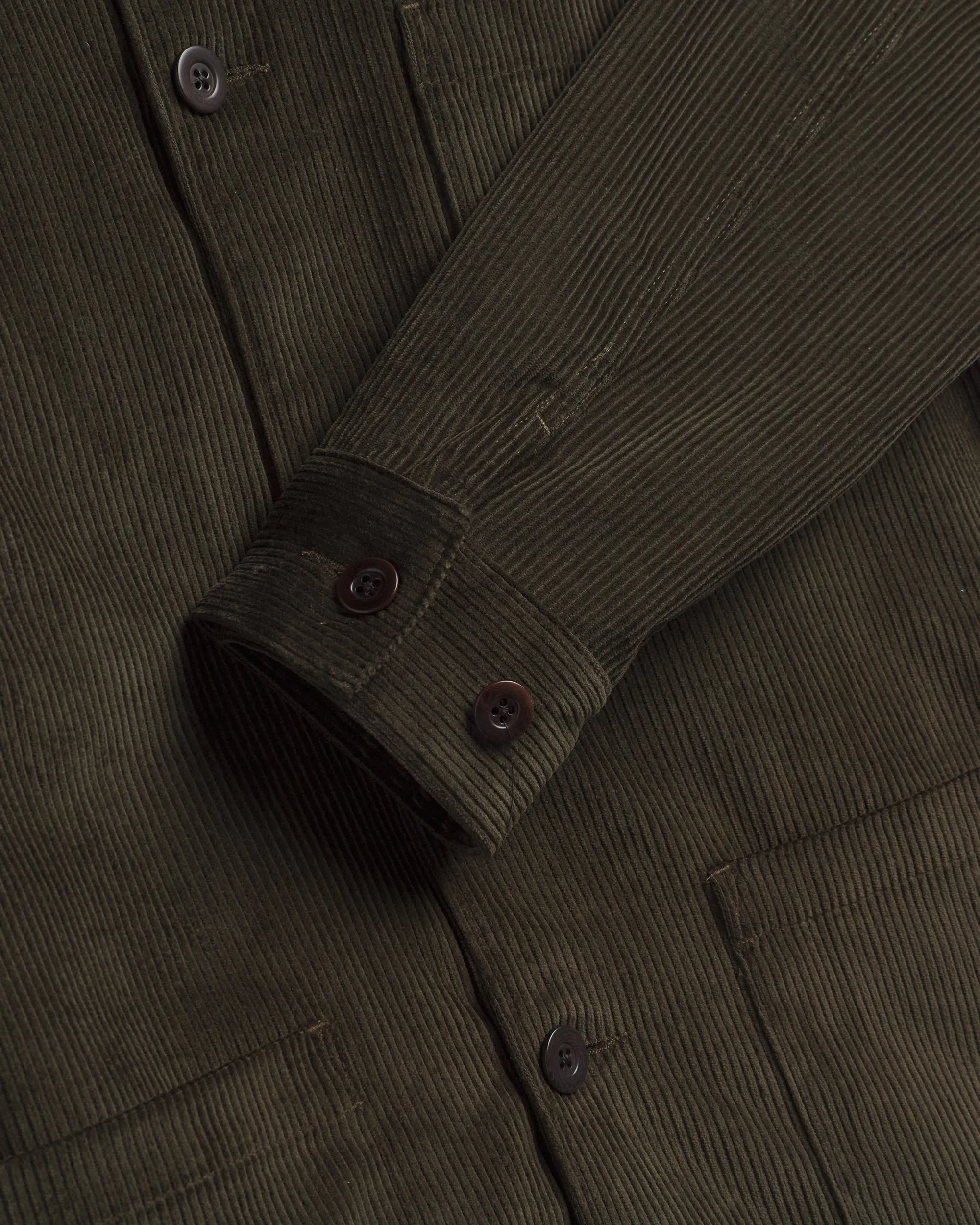 Labura Corduroy - Olive sold by Portuguese Flannel product image thumbnail 4
