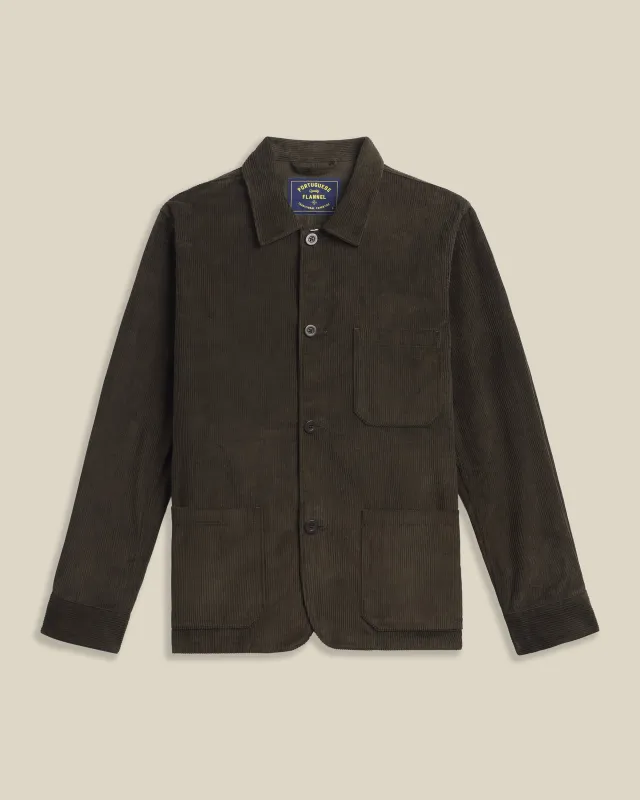 Labura Corduroy - Olive made by Portuguese Flannel