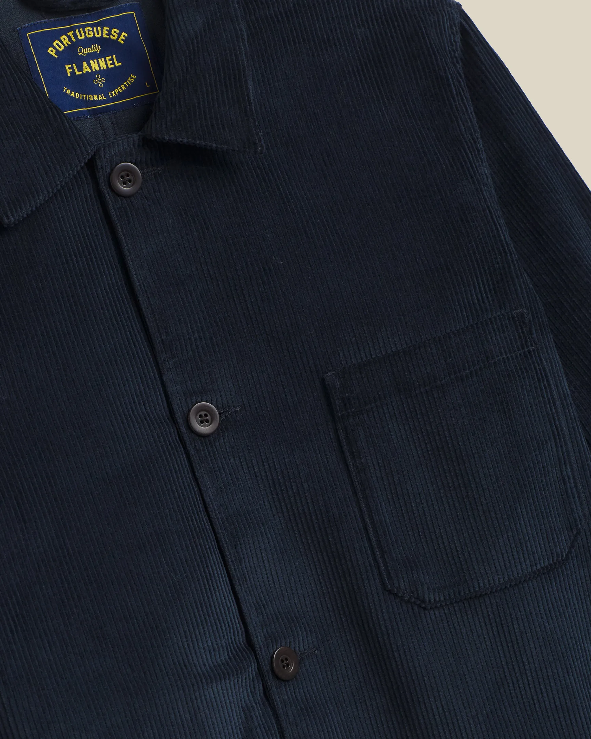 Labura Corduroy - Navy sold by Portuguese Flannel product image thumbnail 3