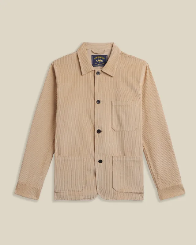 Labura Corduroy - Beige made by Portuguese Flannel