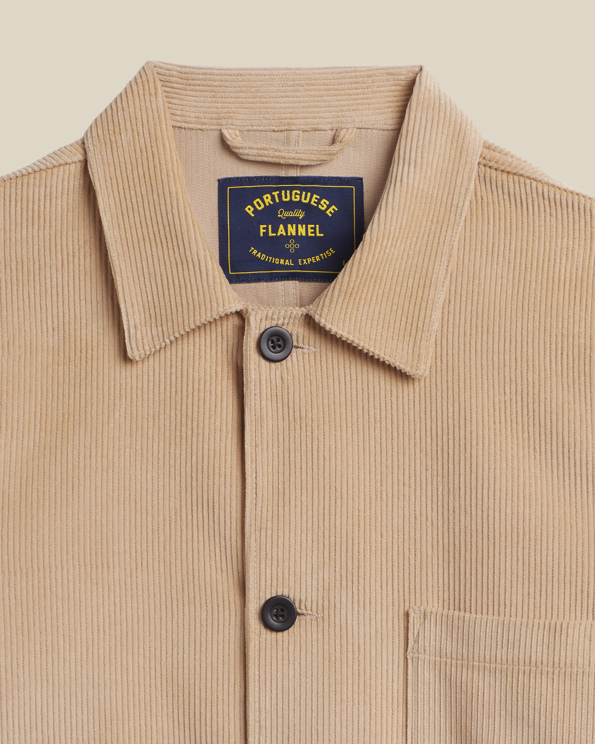 Labura Corduroy - Beige sold by Portuguese Flannel product image thumbnail 2