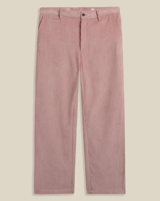 Corduroy Trousers - Old Rose made by Portuguese Flannel