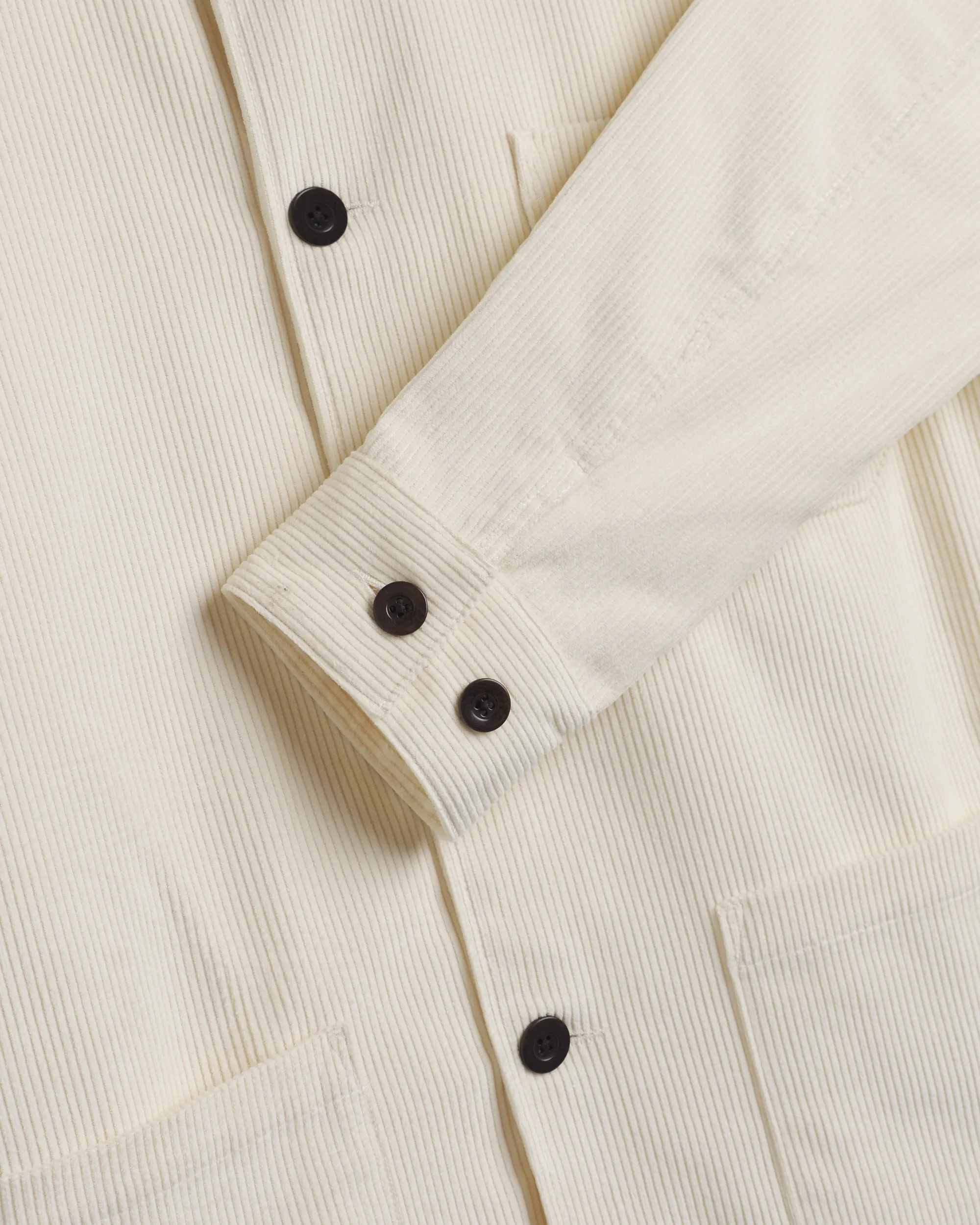 Corduroy Trousers - Ecru sold by Portuguese Flannel product image thumbnail 4