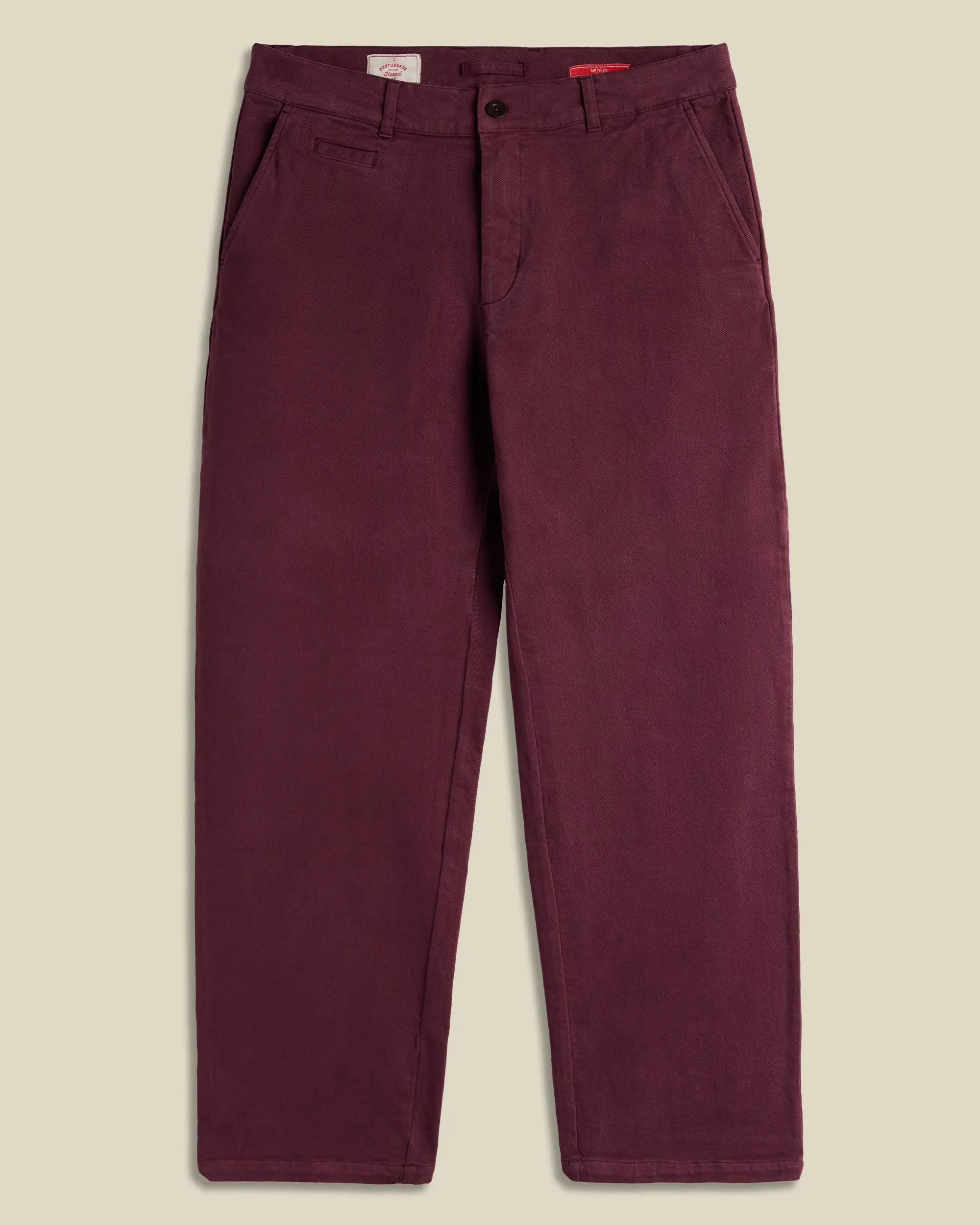 AW Labura Trousers - Bordeaux sold by Portuguese Flannel
