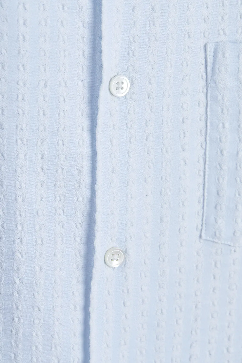 JACQUARD CHAMBRAY - LIGHT BLUE sold by Portuguese Flannel product image thumbnail 5