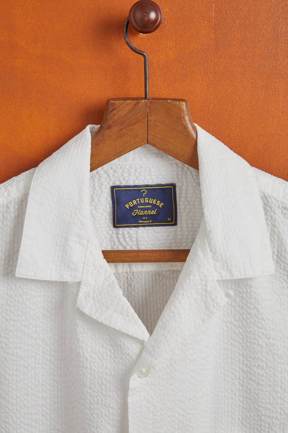 ATLANTICO CAMP COLLAR - WHITE sold by Portuguese Flannel product image thumbnail 4