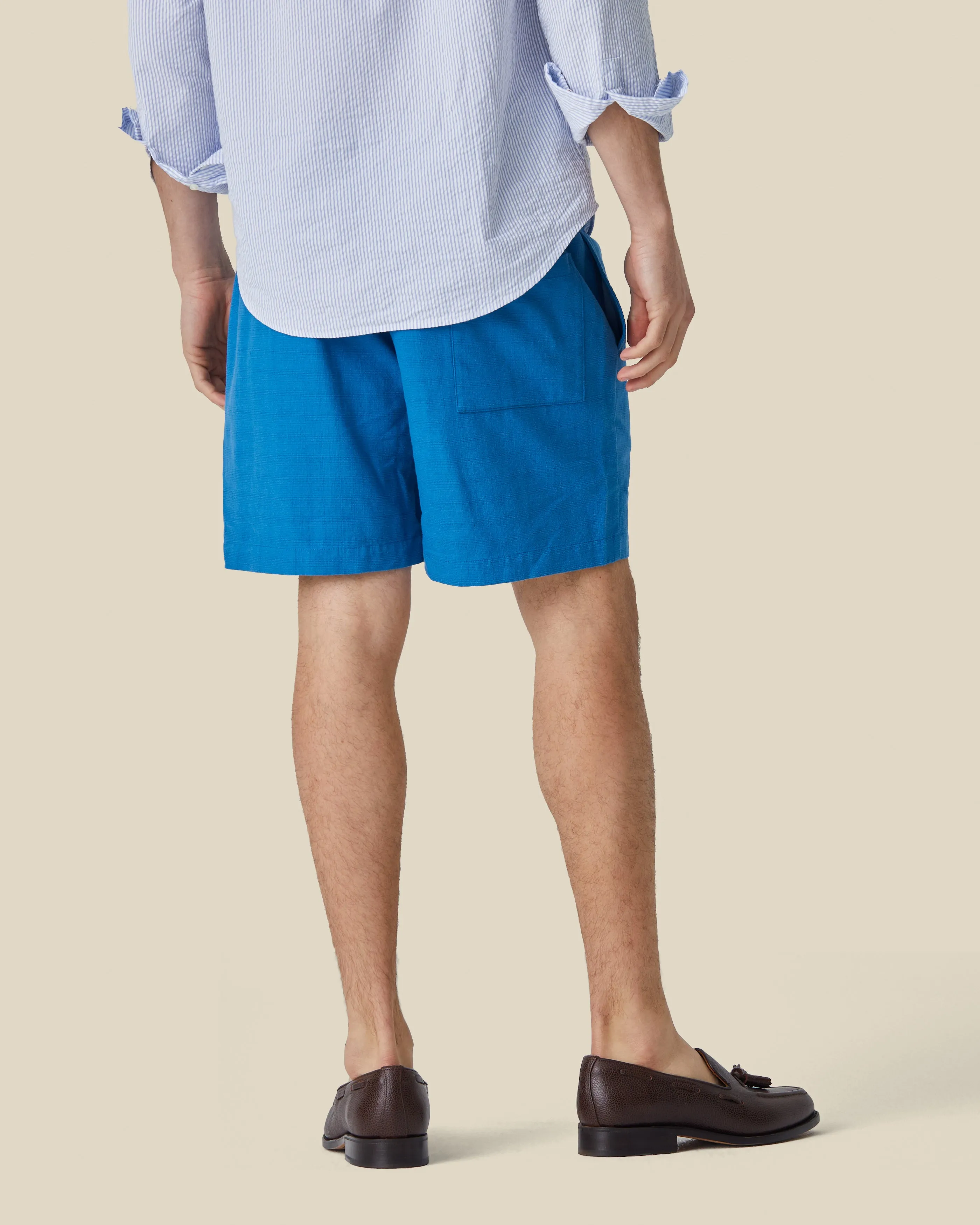 VINCE SHORTS - BLUE sold by Portuguese Flannel product image thumbnail 2
