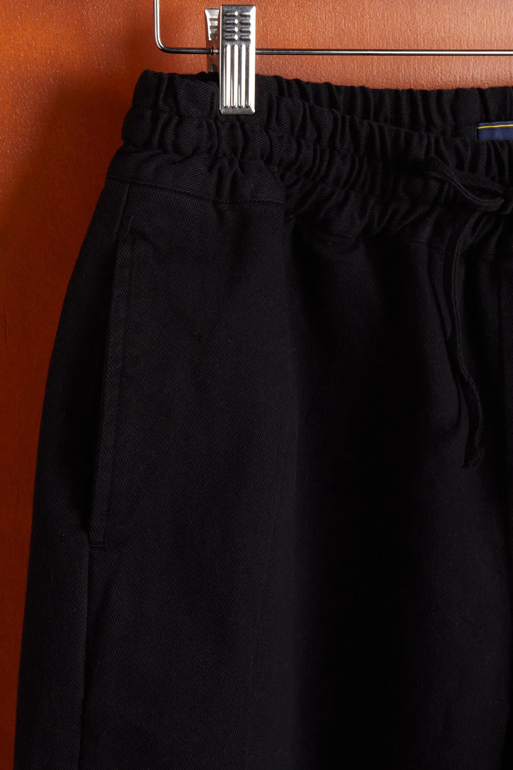 LABURA TWILL SHORTS - BLACK sold by Portuguese Flannel product image thumbnail 5