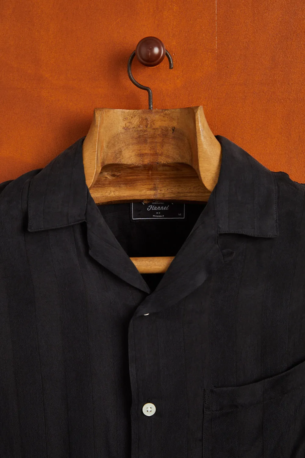 CUPRO STRIPE - BLACK sold by Portuguese Flannel product image thumbnail 4