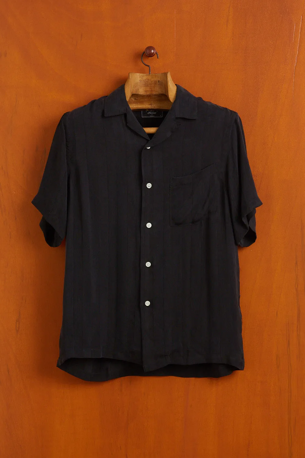 CUPRO STRIPE - BLACK sold by Portuguese Flannel product image thumbnail 3