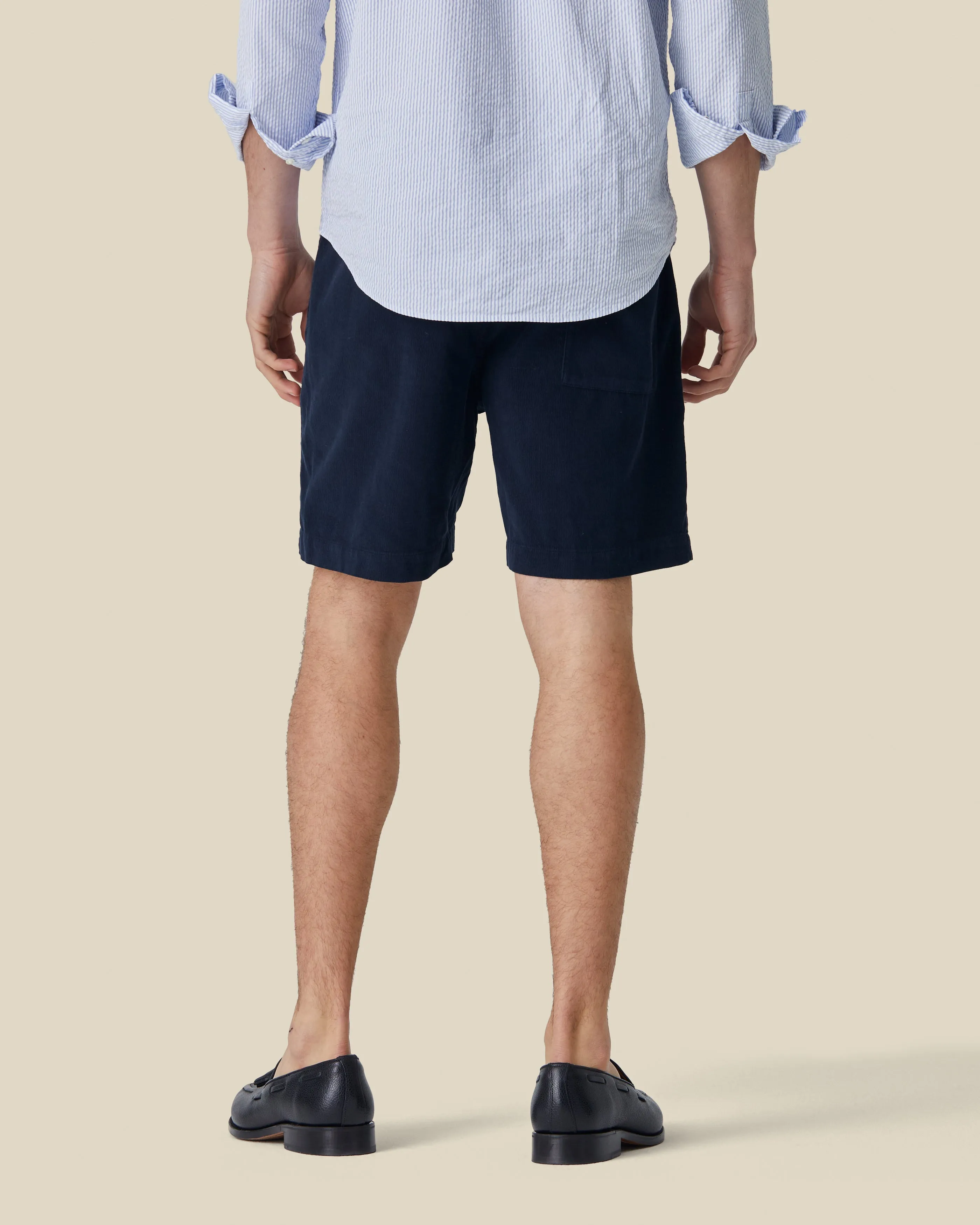 CORD SHORTS - NAVY sold by Portuguese Flannel product image thumbnail 2