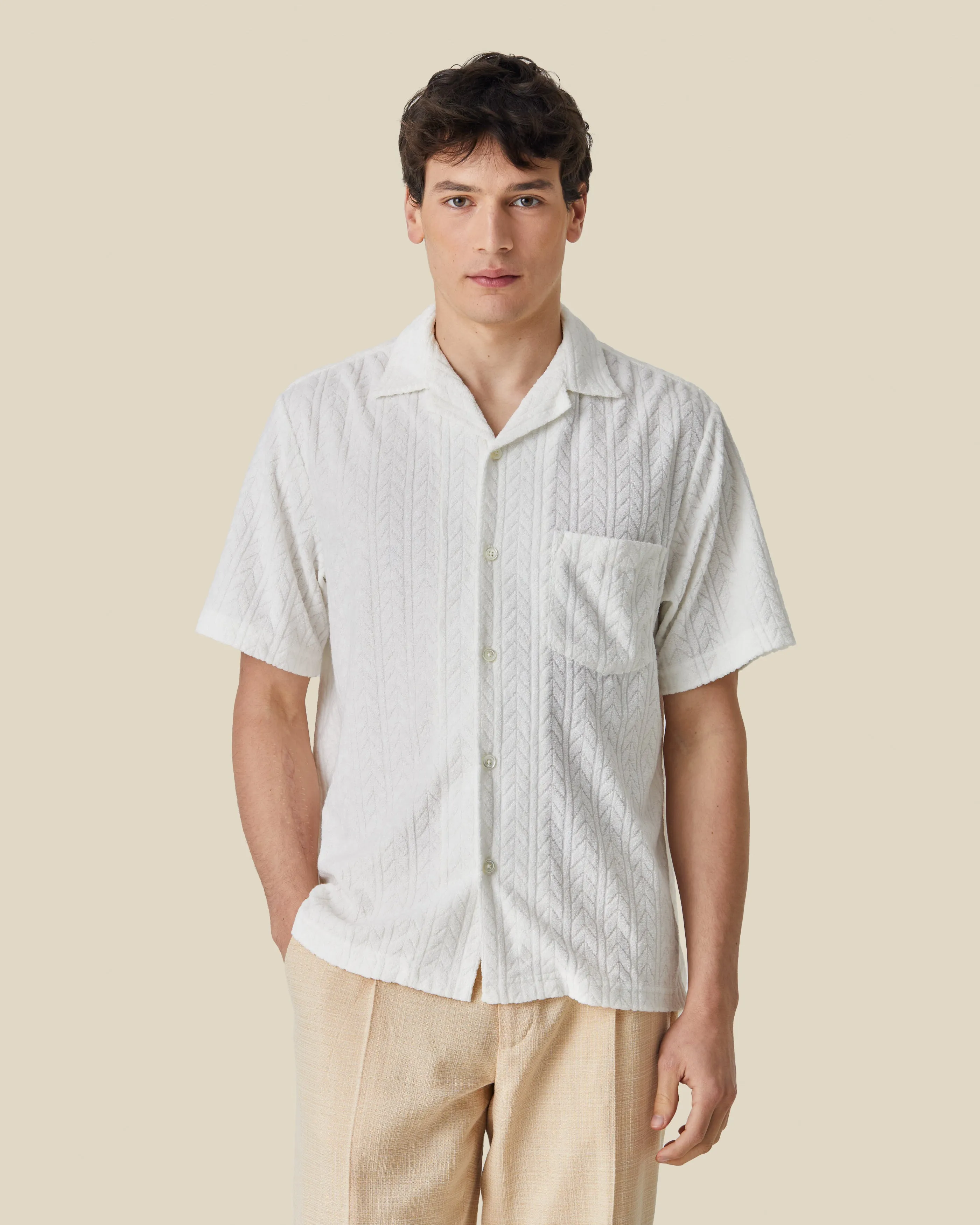 BEACH CLUB - ECRU sold by Portuguese Flannel